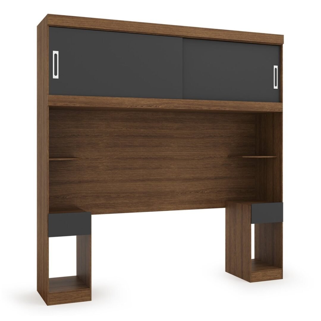 Guarda Roupa Casal Modular Ponte 2 Portas 2 Gavetas Gênova Plus