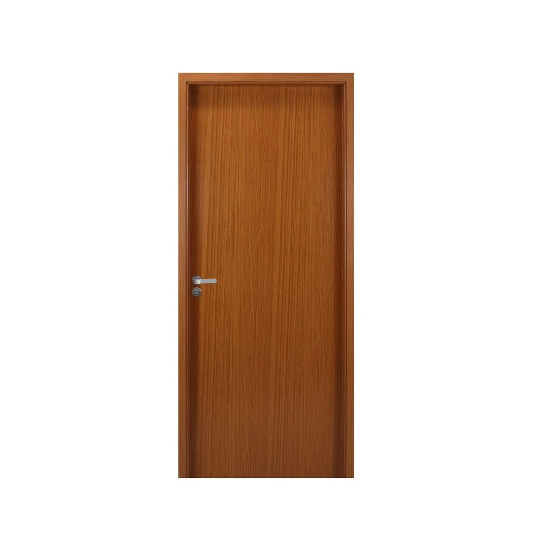 Kit Porta de Madeira Lisa 215x74cm com Batente de MDF Ultra 10cm Melamínica MGM