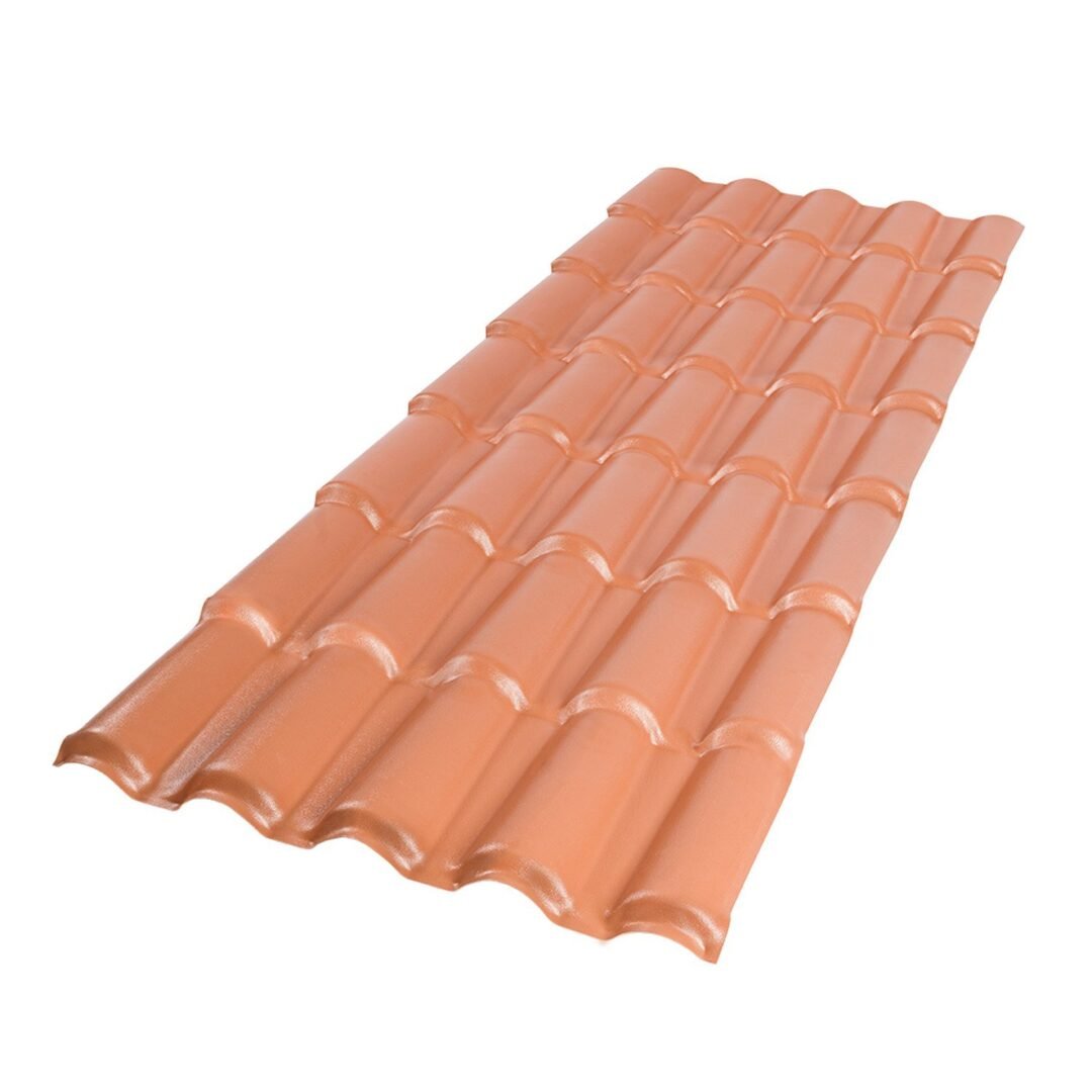 Telha Colonial PVC 2,62x0,86 5 Ondas Afort