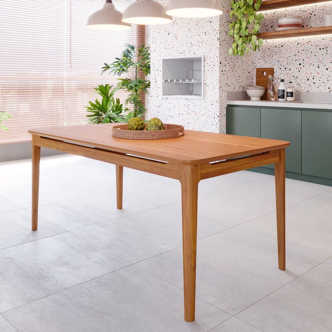Mesa de Jantar 6 Lugares 180cm Miriti