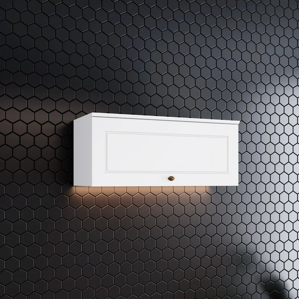 Armário Aéreo 1 Porta Basculante 80cm Emily