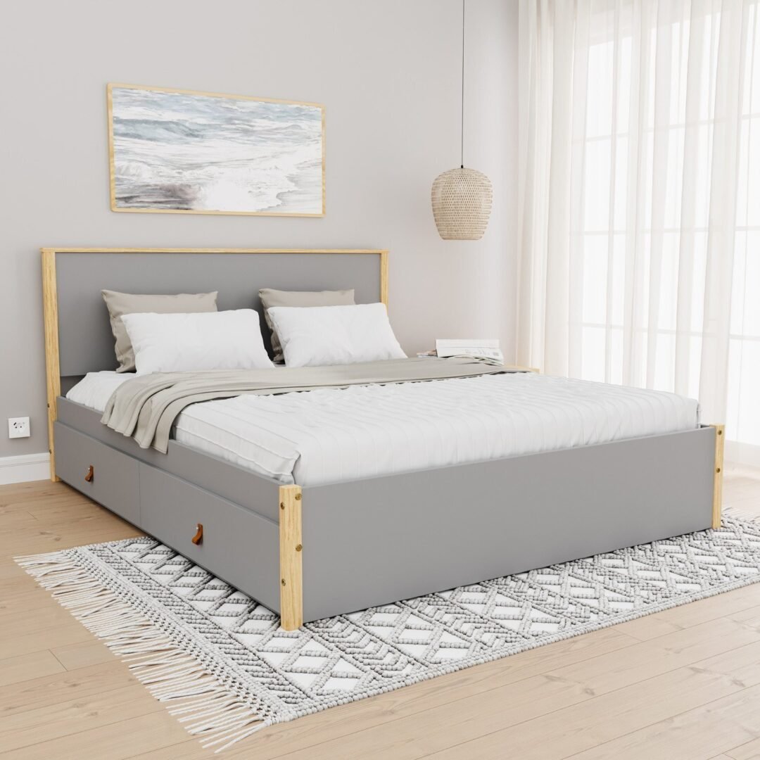 Cama Queen 4 Gavetas Íris