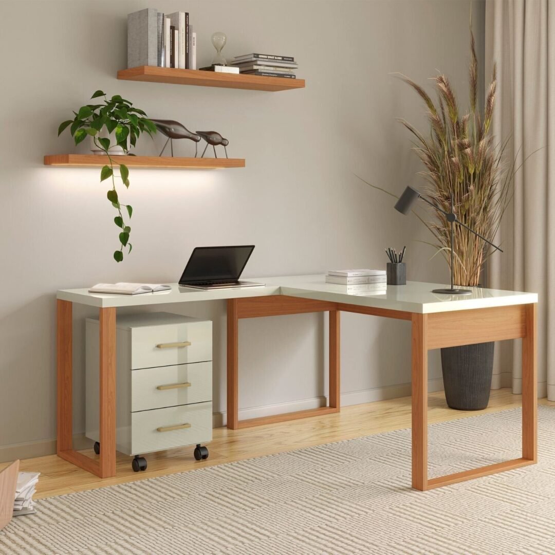 Escrivaninha para Escritório 100% Mdf Industrial