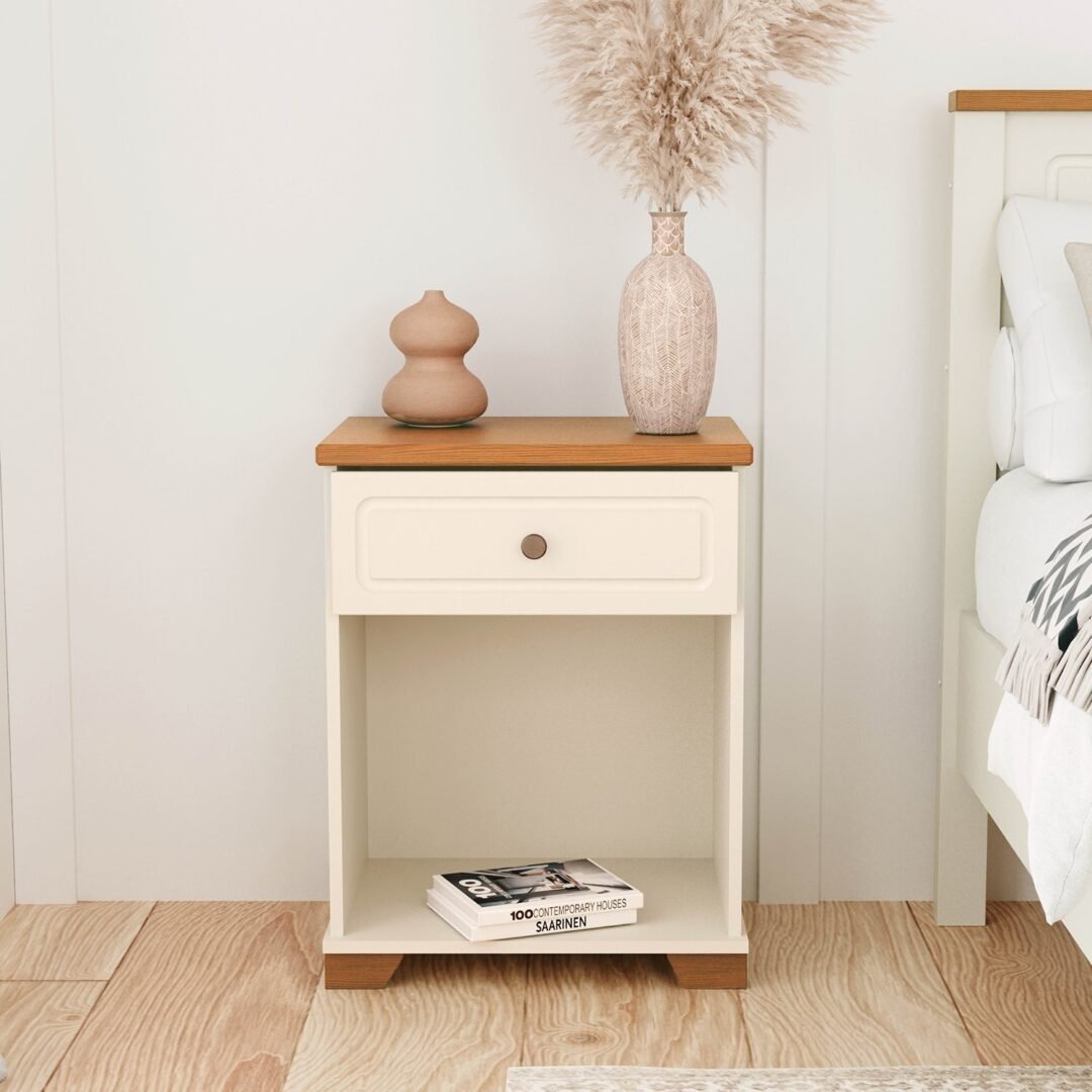 Mesa de Cabeceira 1 Gaveta e Nicho MadeiraOriginals