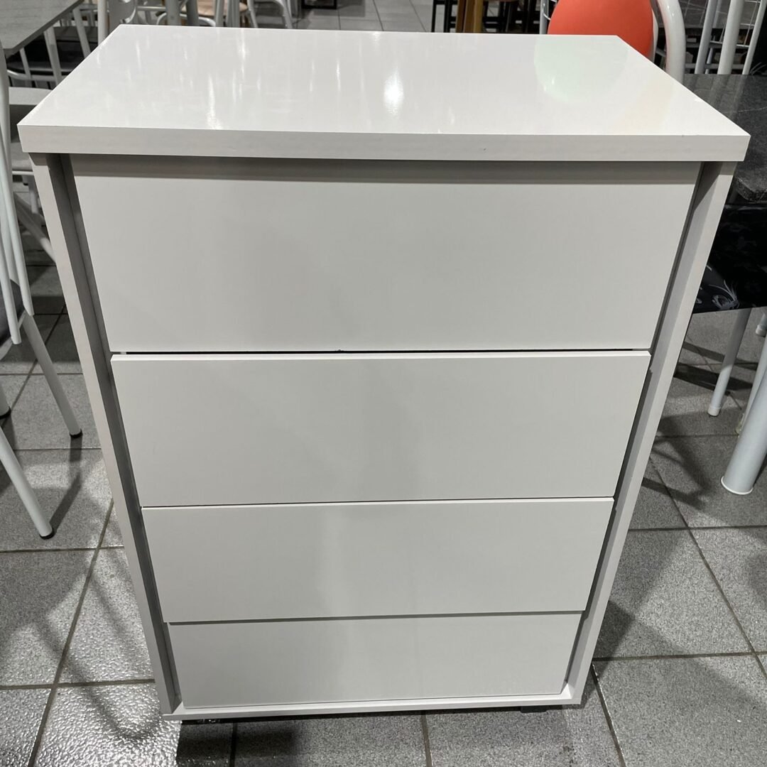 Comoda TINA 4 gavetas Branco